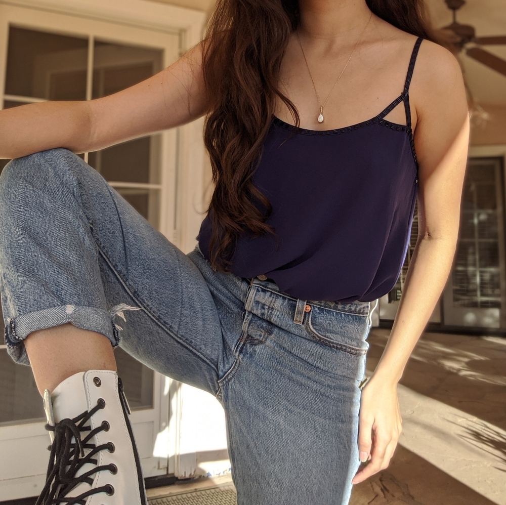 Forever 21 Dark Purple top💕